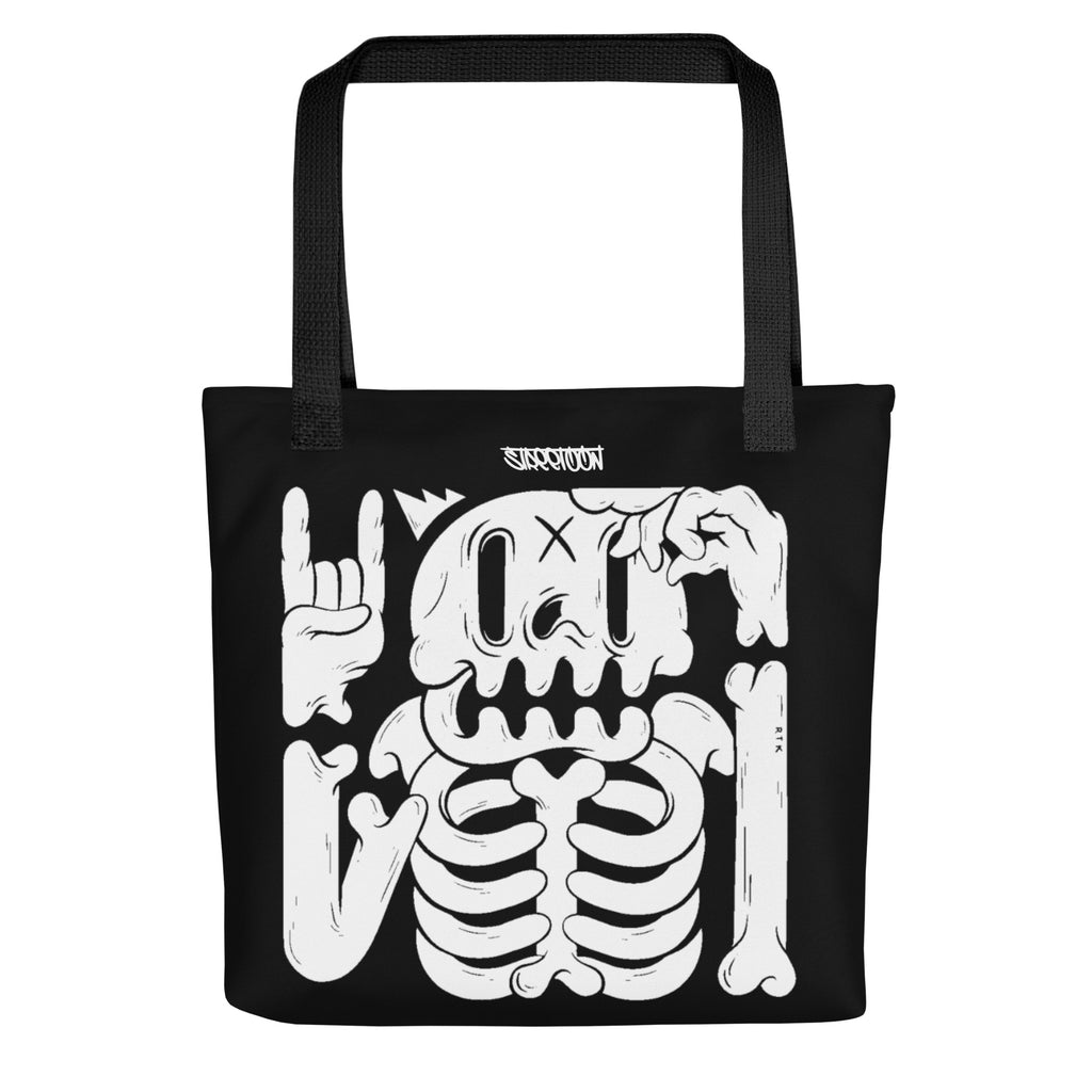 SQUARE SKULL TOTE