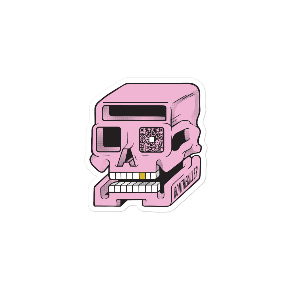 SKULL 2024 STICKER PINK EDITION